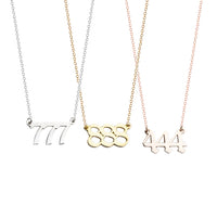 Angel Numbers Necklace