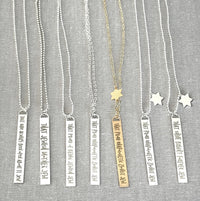 Personalize it In Your Own Words Necklace