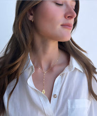 Joyce Evil Eye and Hamsa Lariat