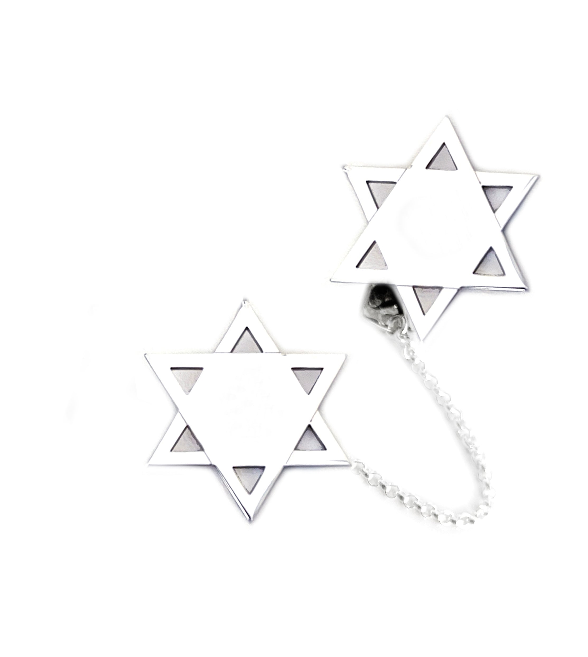 Michael star of david Tallit Clips