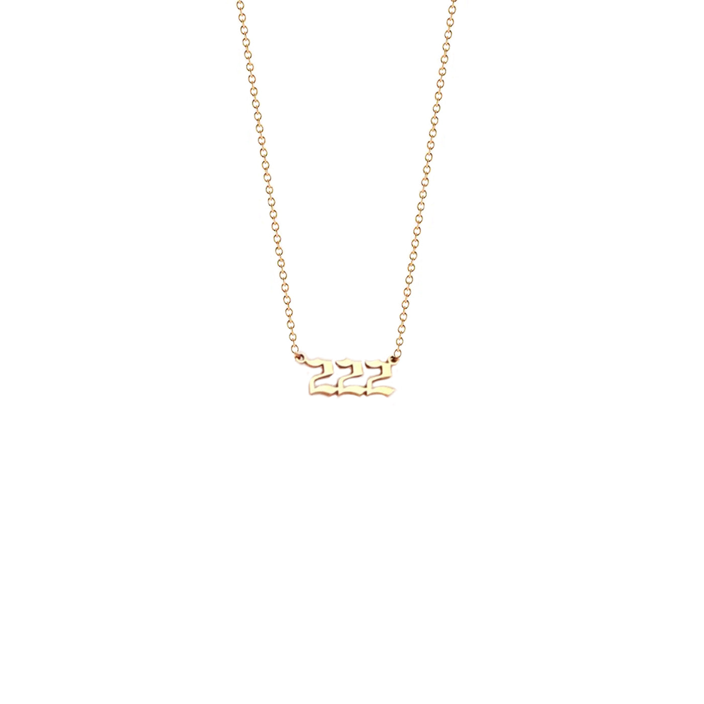 Angel Numbers Necklace