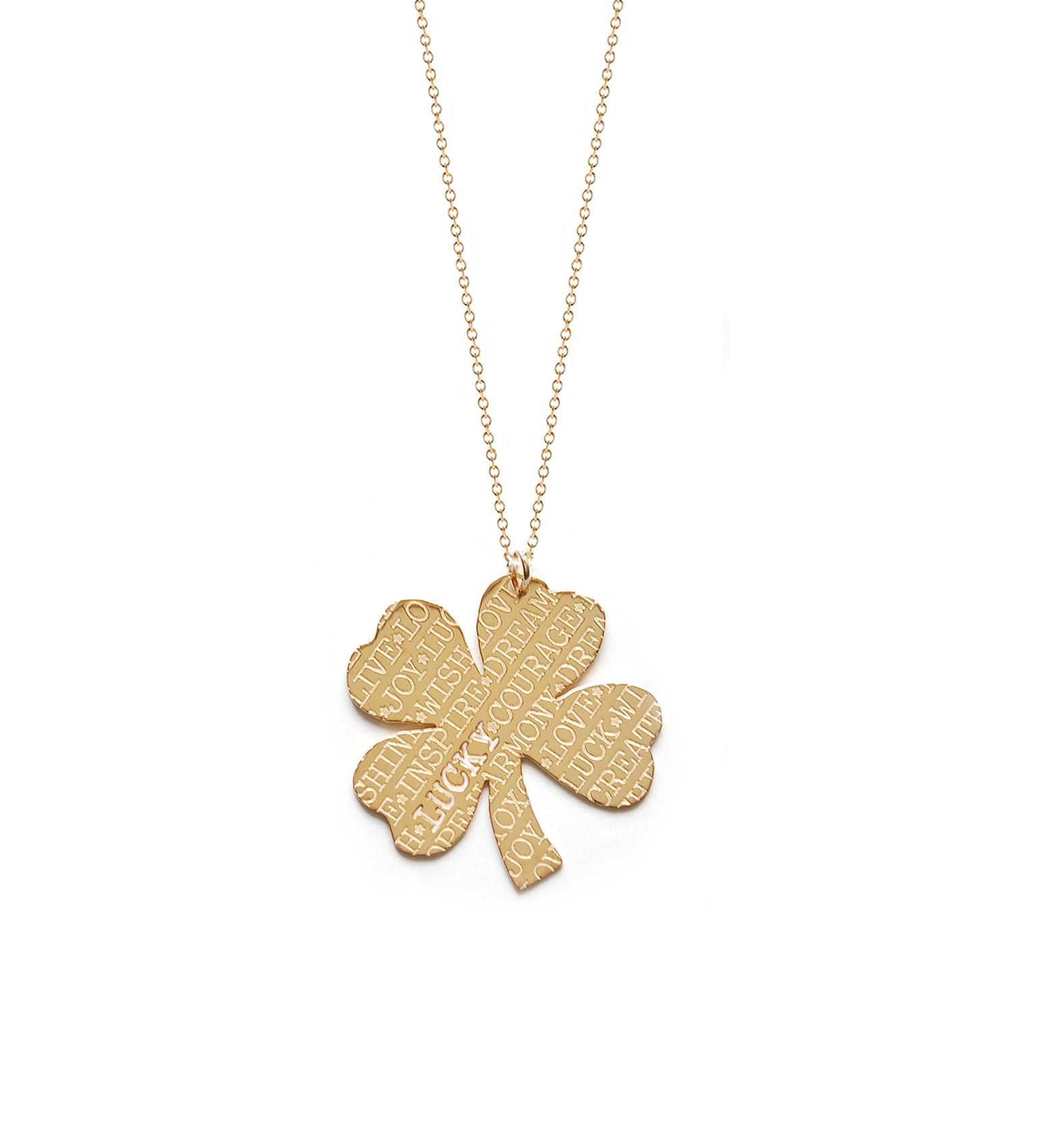 Lucky Four Leaf Clover Necklace