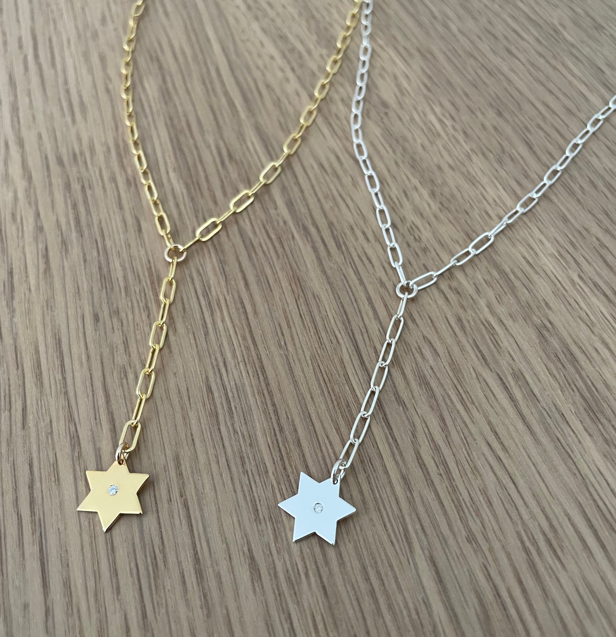 David Magen David Paperclip Lariat