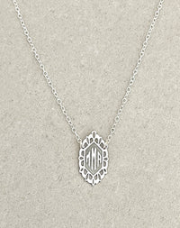Filigree Monogram Necklace