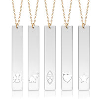 Stella Vertical Bar Necklace