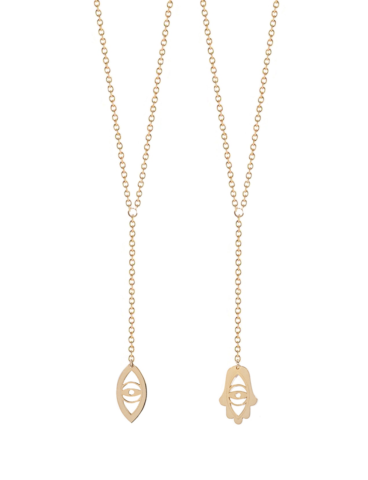 Adi Evil Eye & Hamsa Lariat