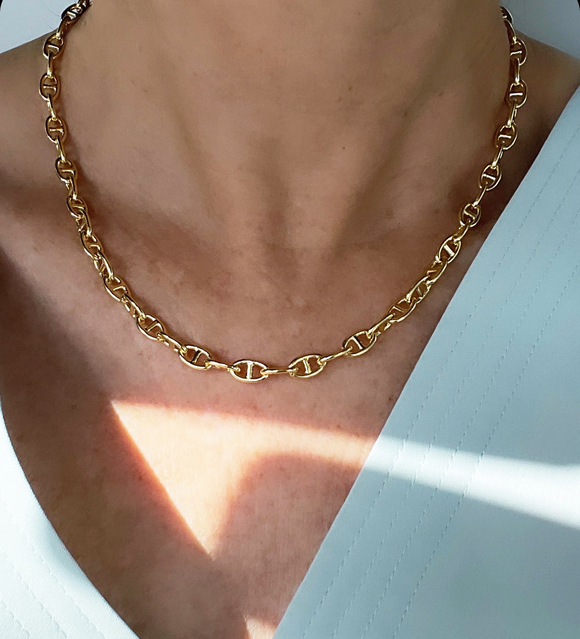 Anchor Chain Necklace