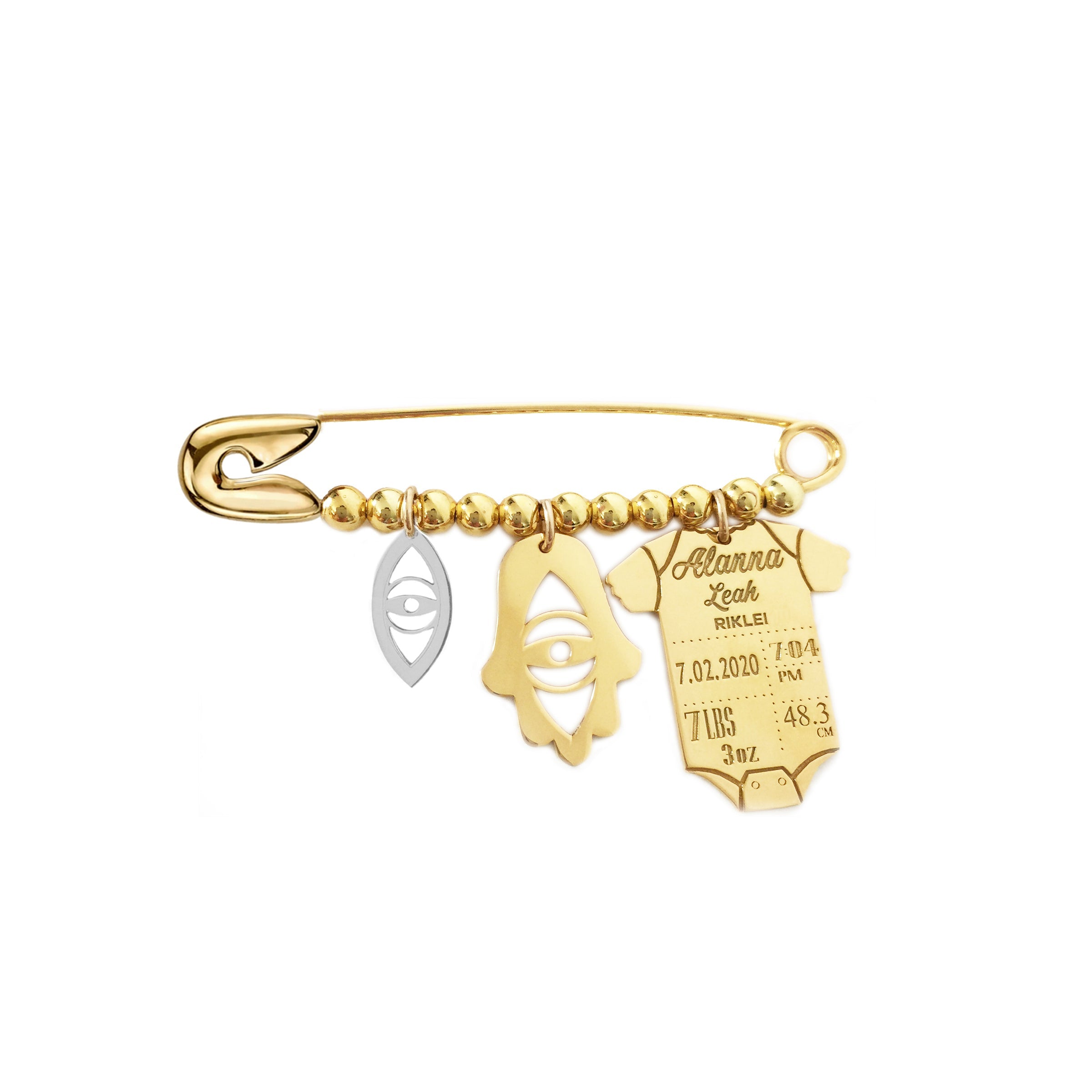 Custom Baby Onesie Charms Set