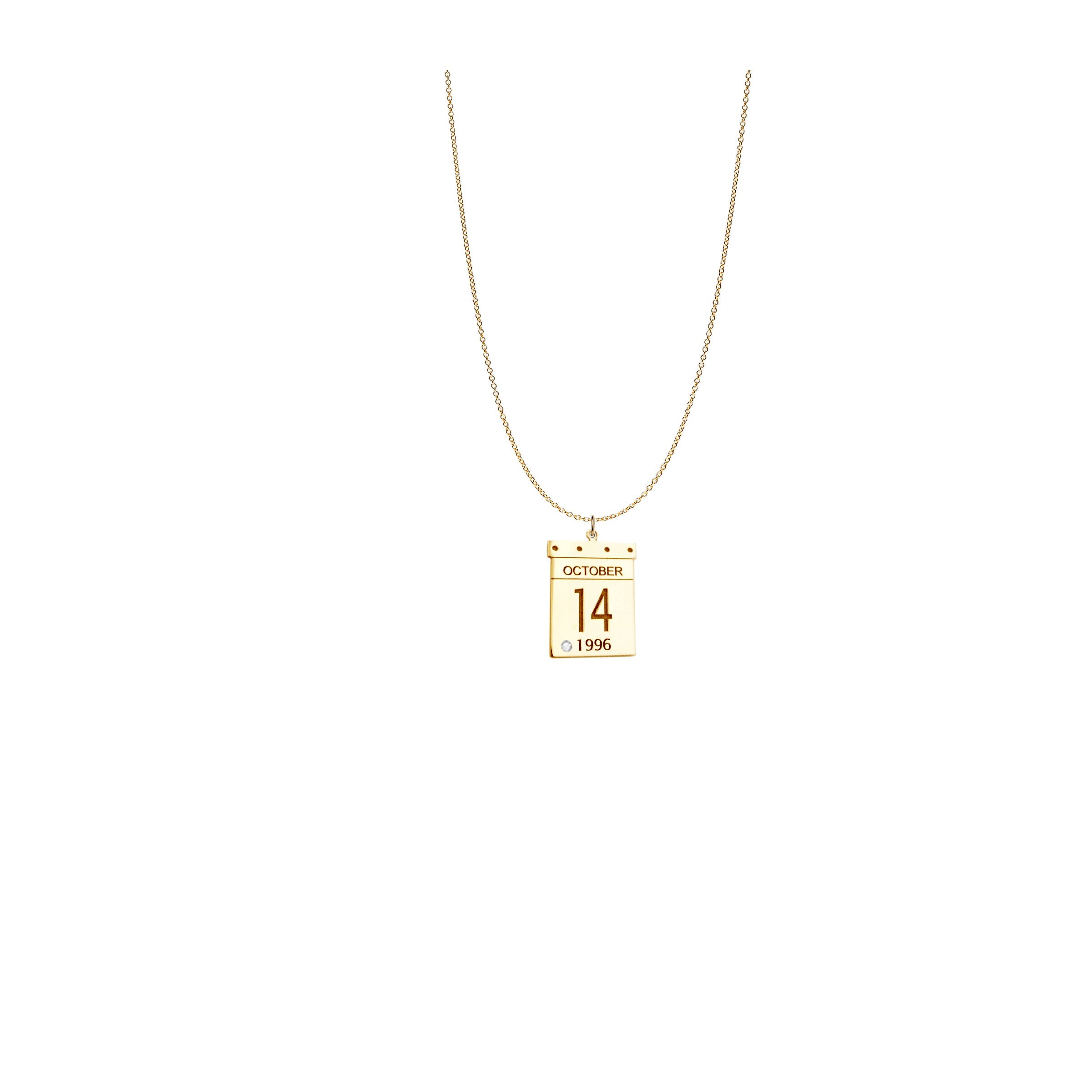 Date Calendar Charm