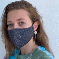 Initial Paperclip Chain Mask and Glasses Holder