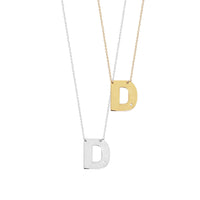 Gal Diamond Initial Necklace