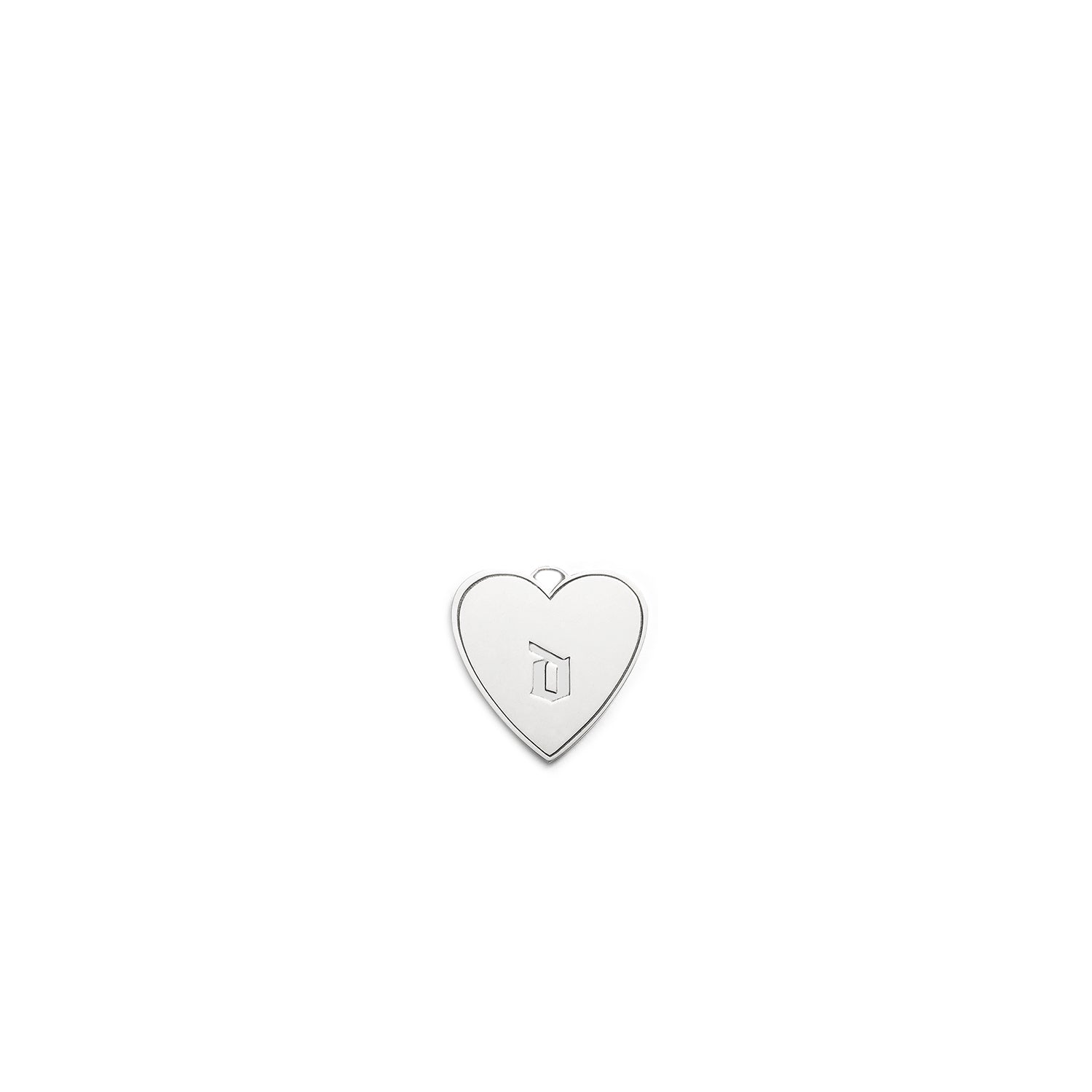 Ivy Initial Heart Medallion