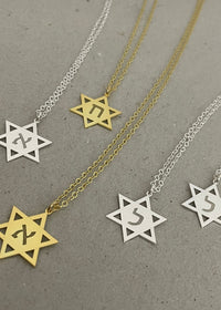 Mijael Star of David Necklace