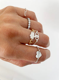 Milena Hamsa Diamong Ring
