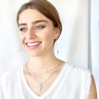 Diana Leaf Necklace