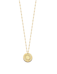 Initial Medallion Charm