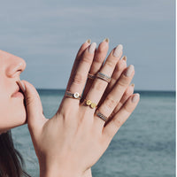 Gothic Initial Ring