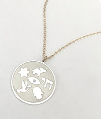 Avi Good Luck Symbols Necklace