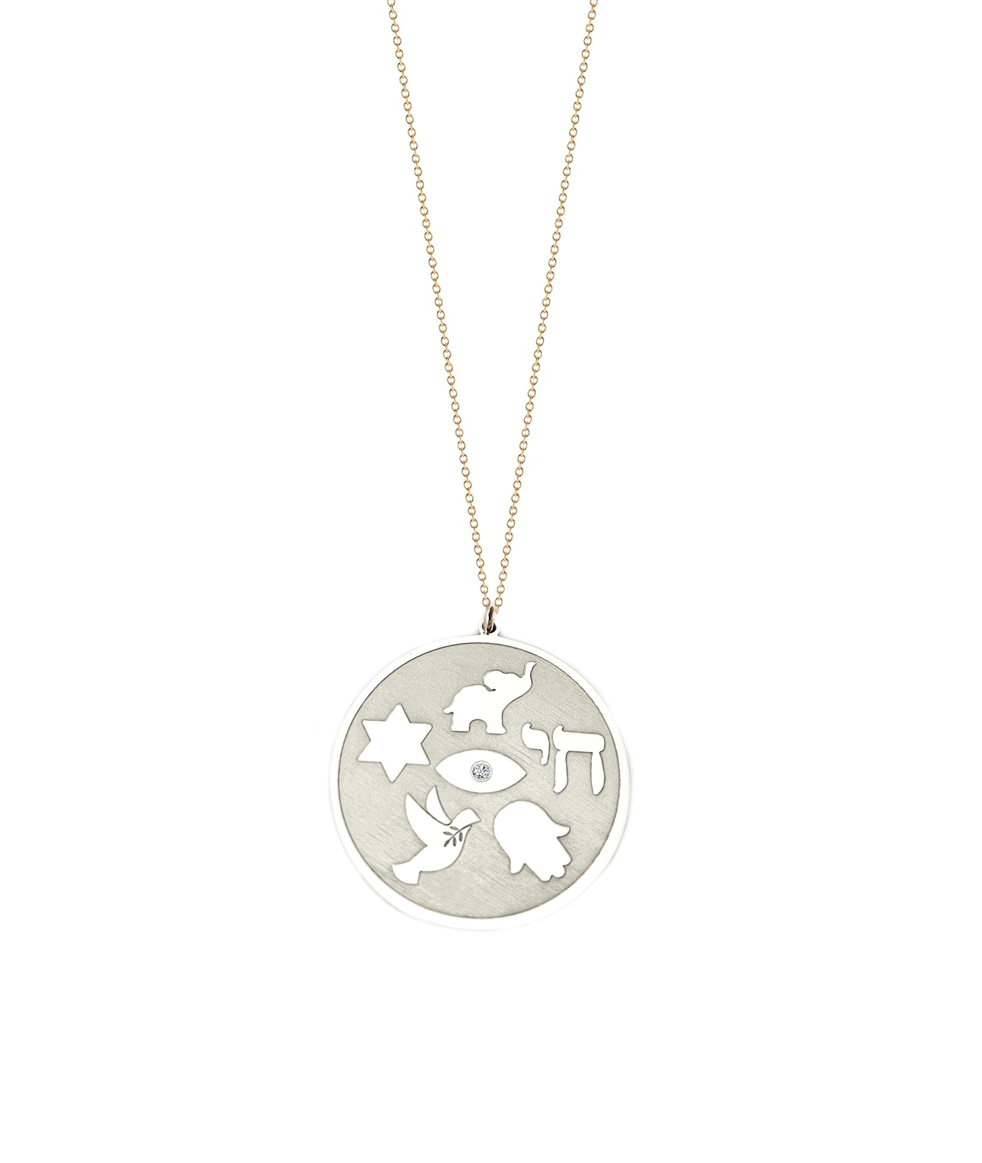 Avi Good Luck Symbols Necklace