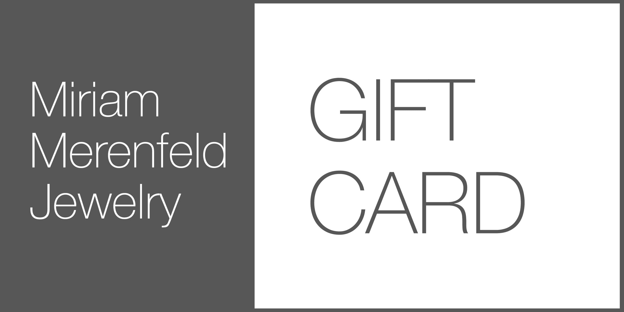 MMJ Gift Card