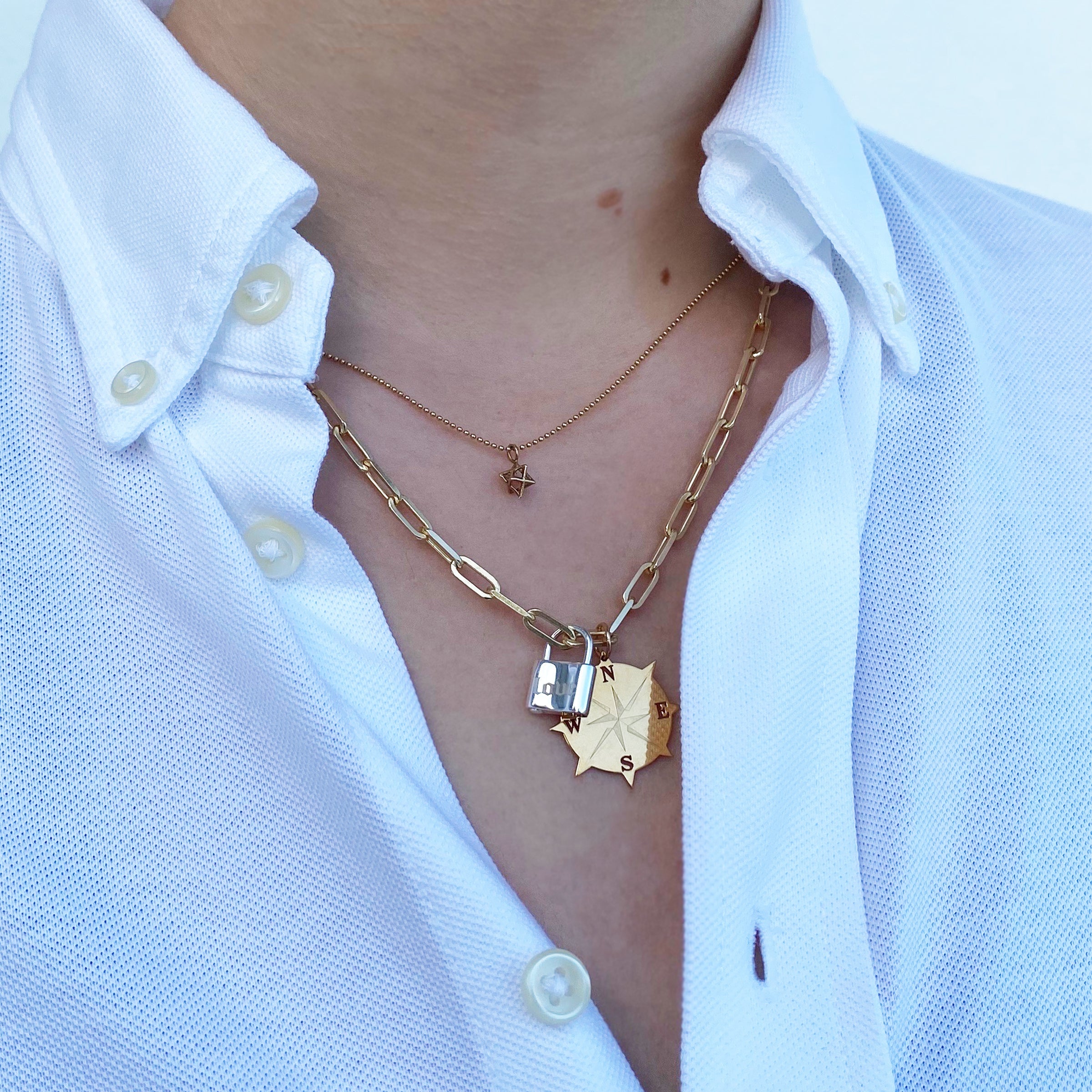 Lock Personalized Charm