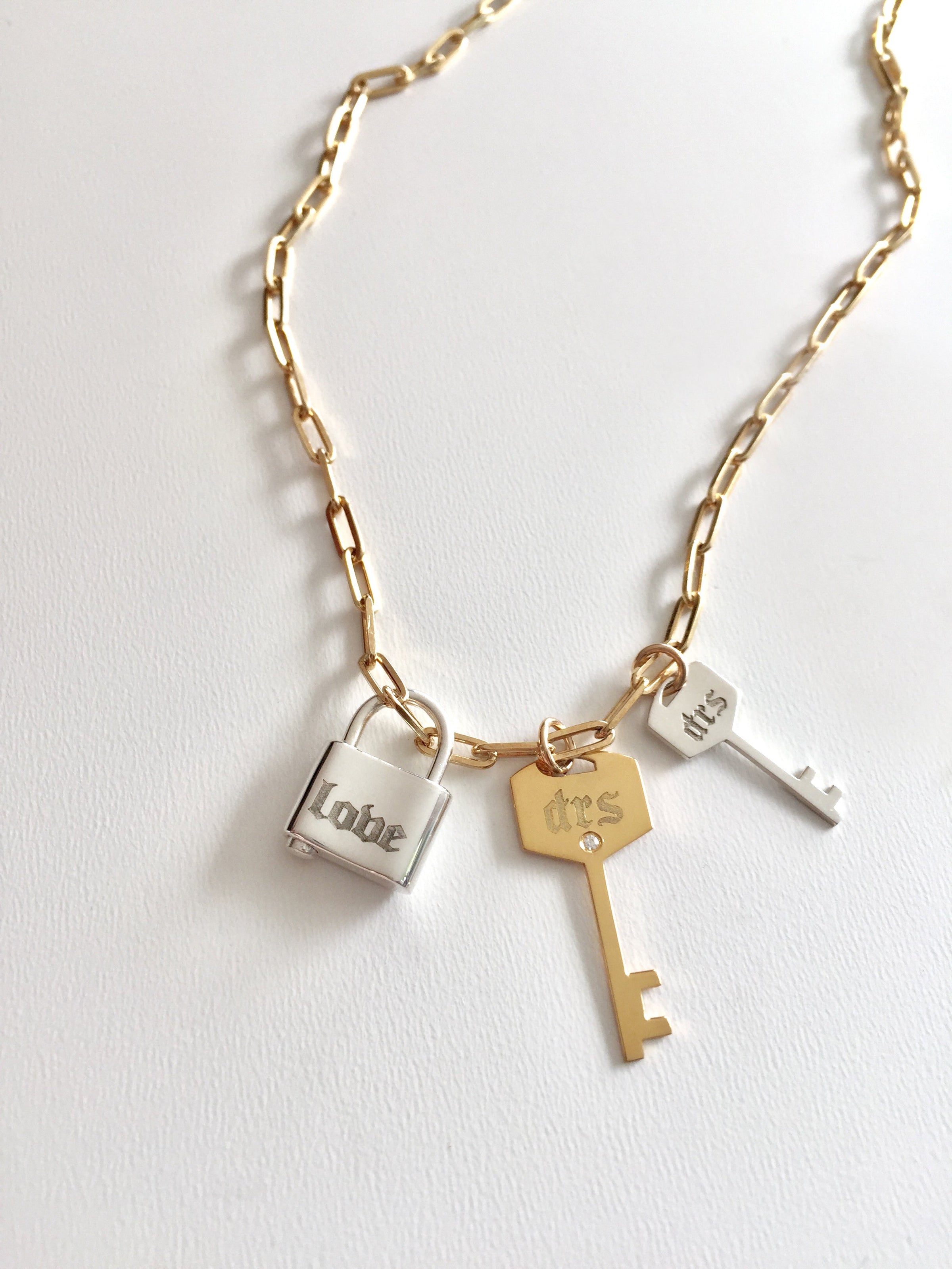 Key Personalized Charm
