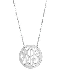 Script Monogram Necklace 2