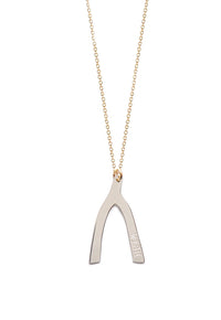 Lucky Wishbone Necklace