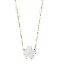 Shamrock Initial Necklace
