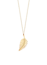 Demeter Leaf Necklace