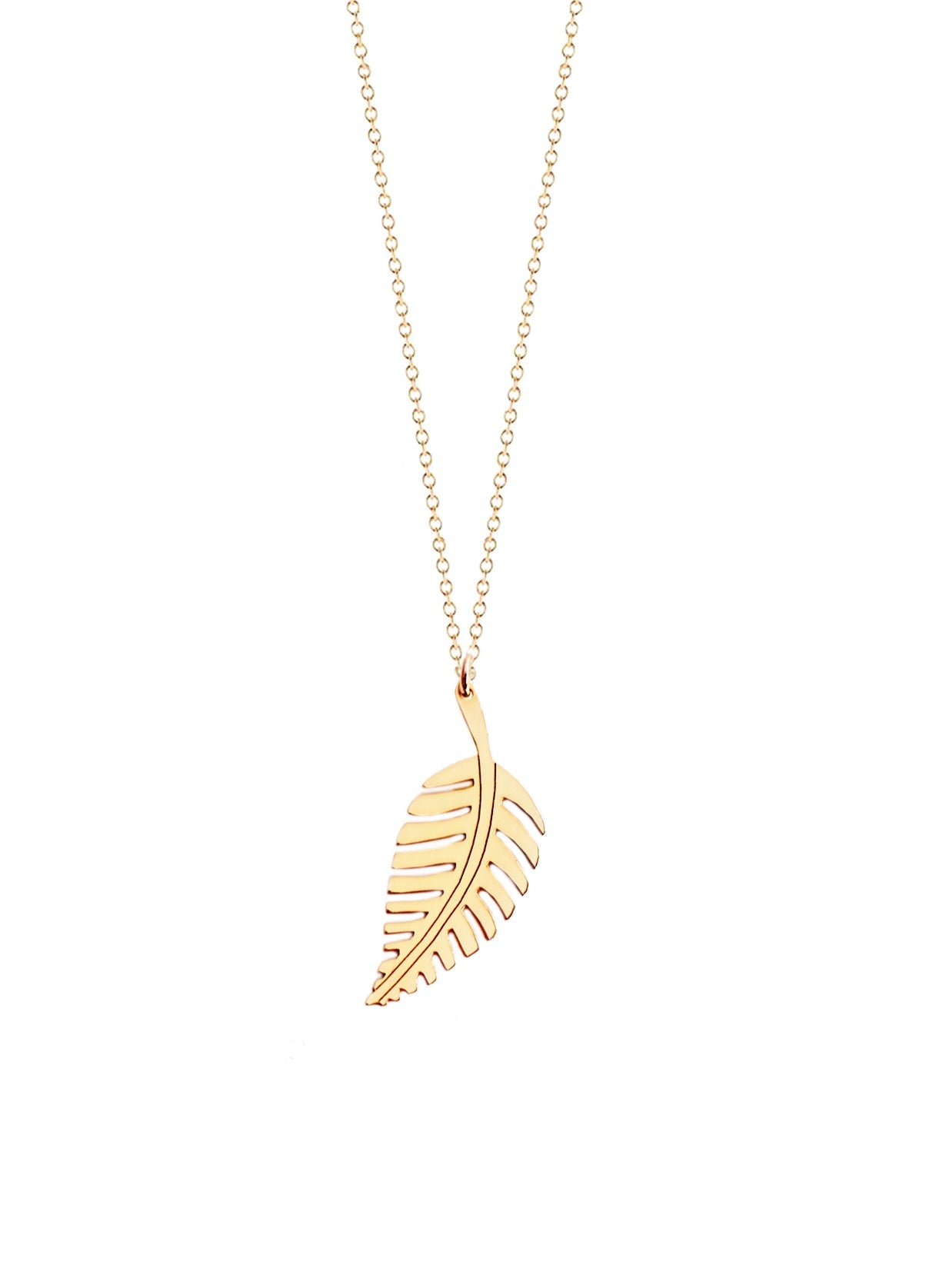 Demeter Leaf Necklace