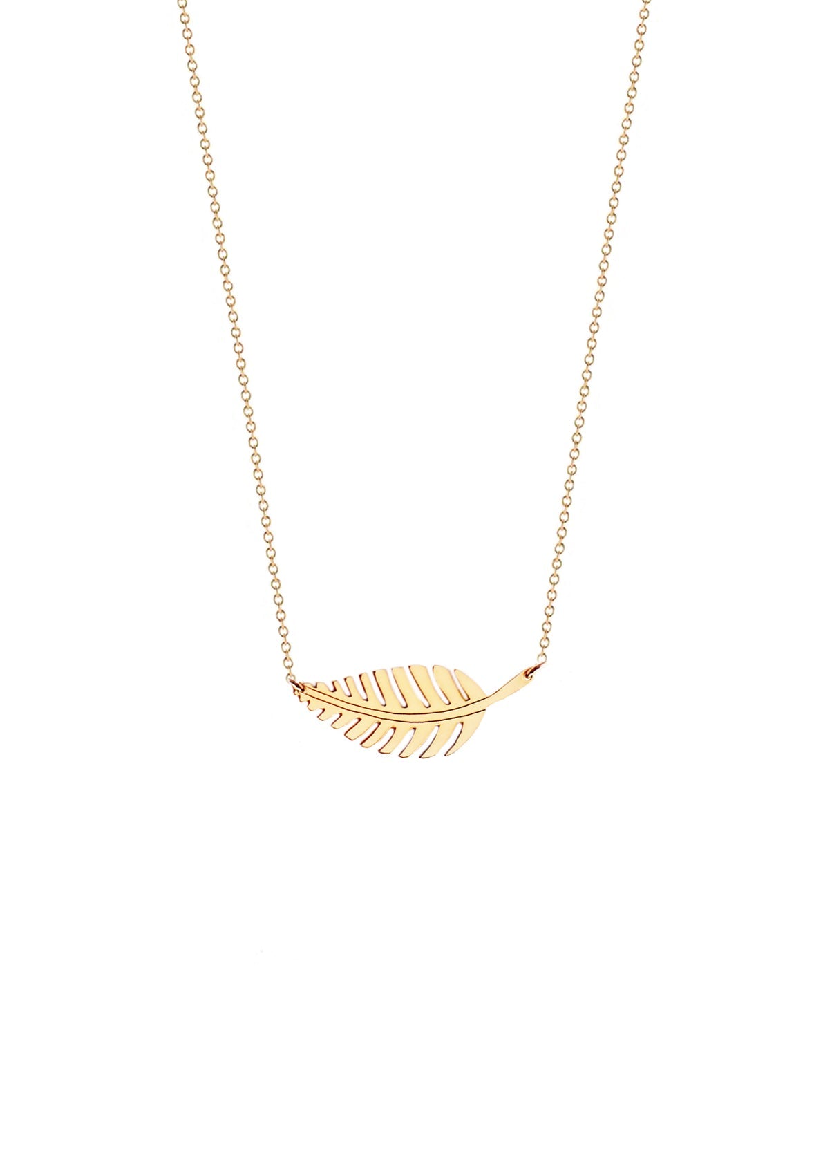 Diana Leaf Necklace