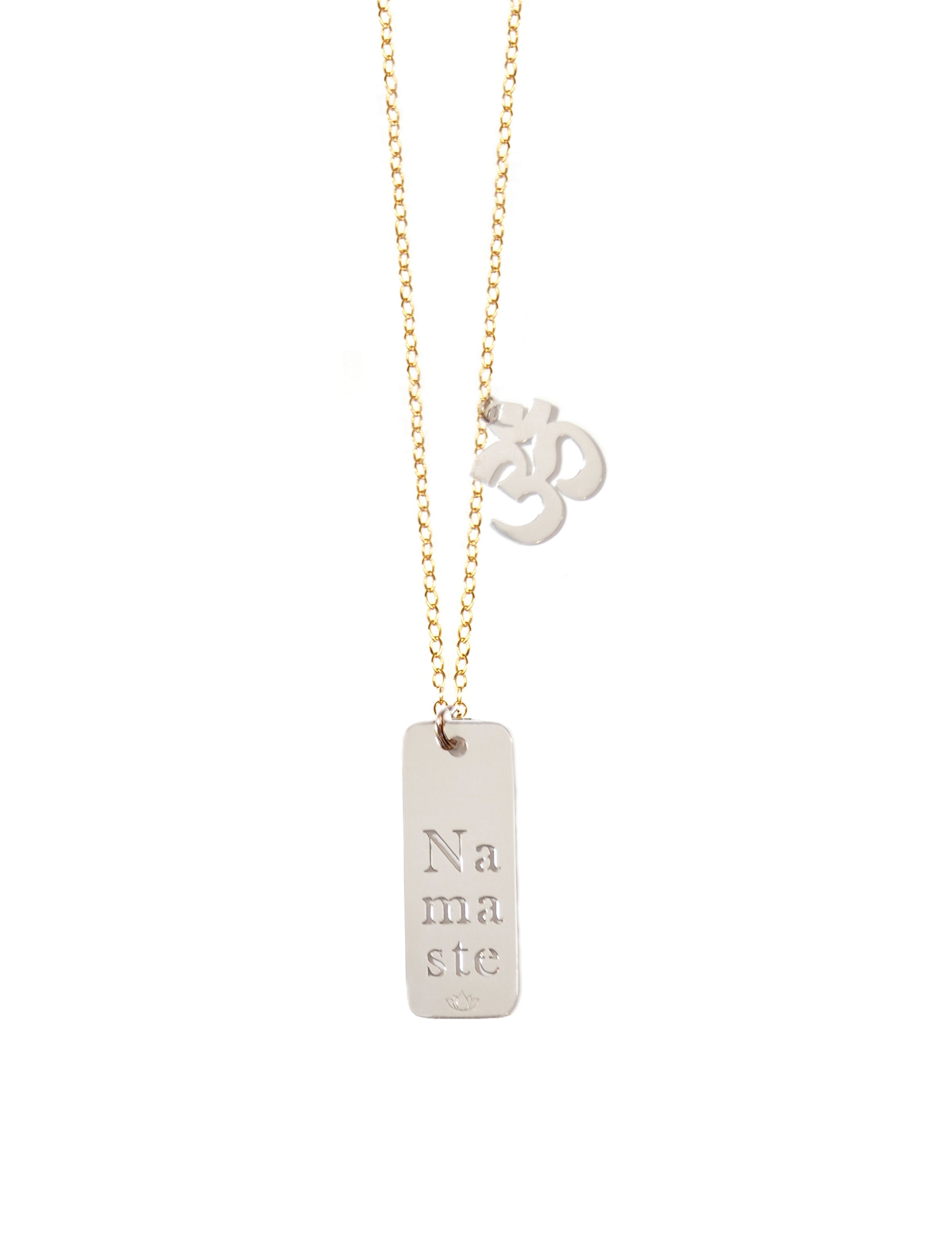 Namaste Lotus Necklace
