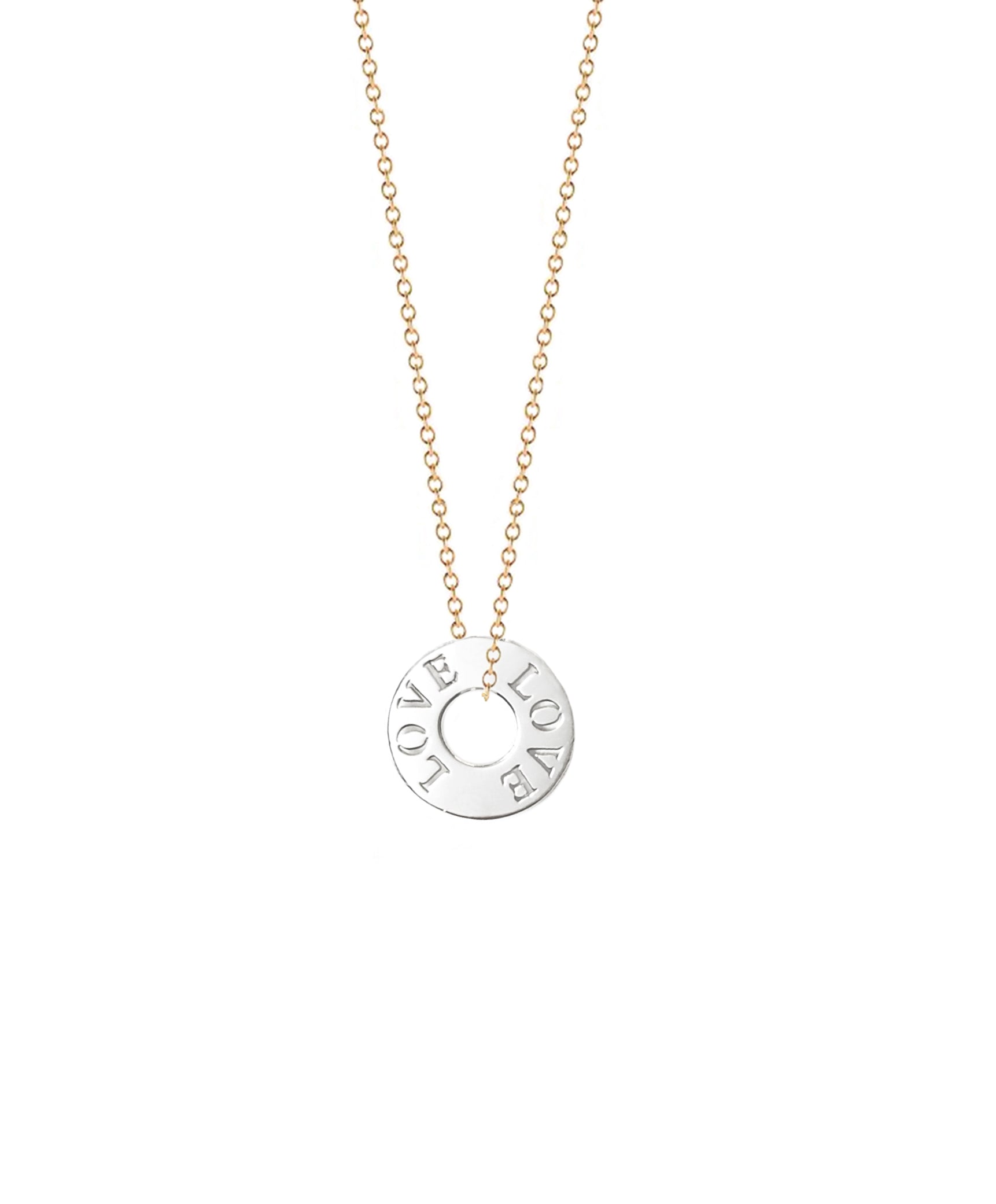 Love Mini Token Necklace