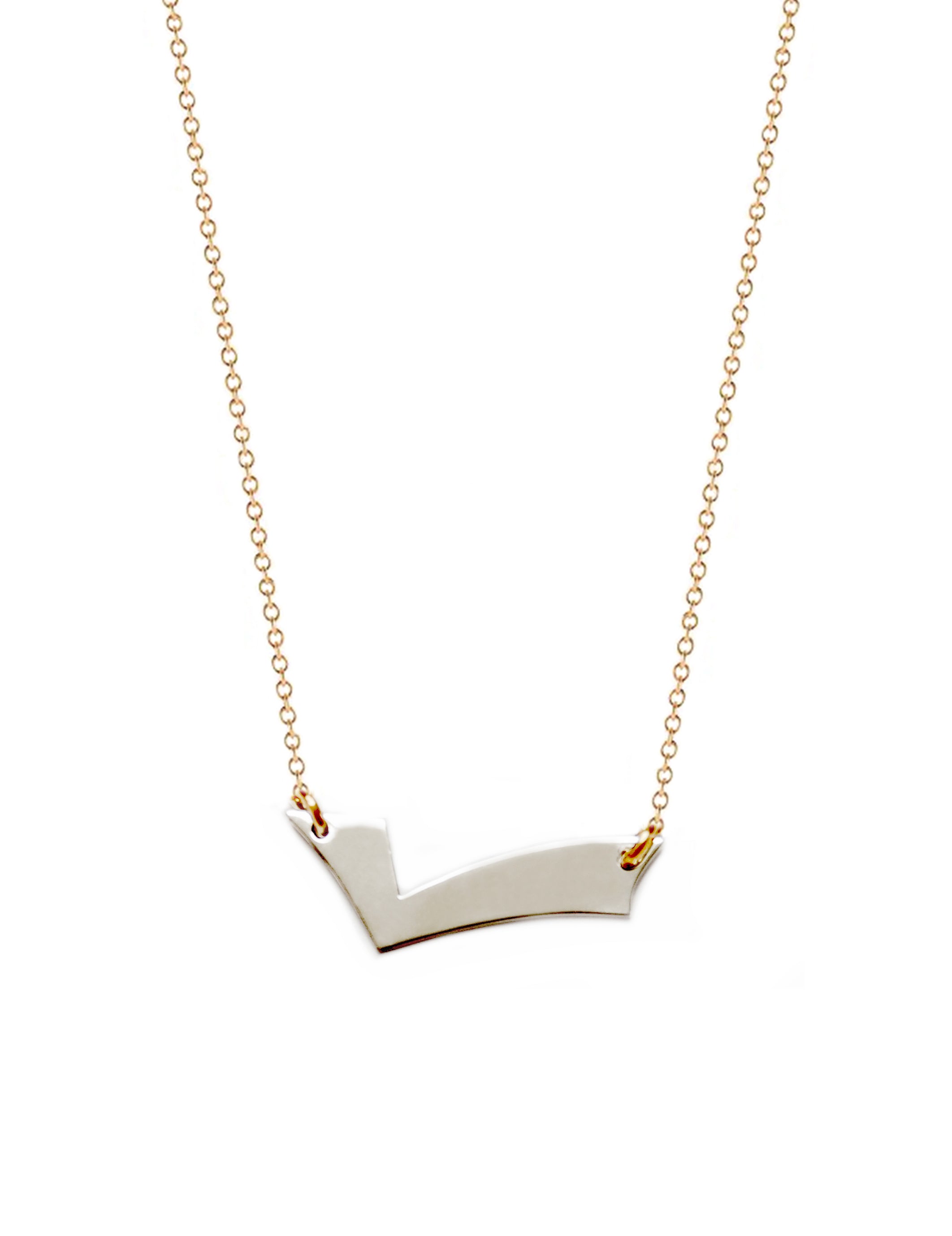 Mini Check Necklace