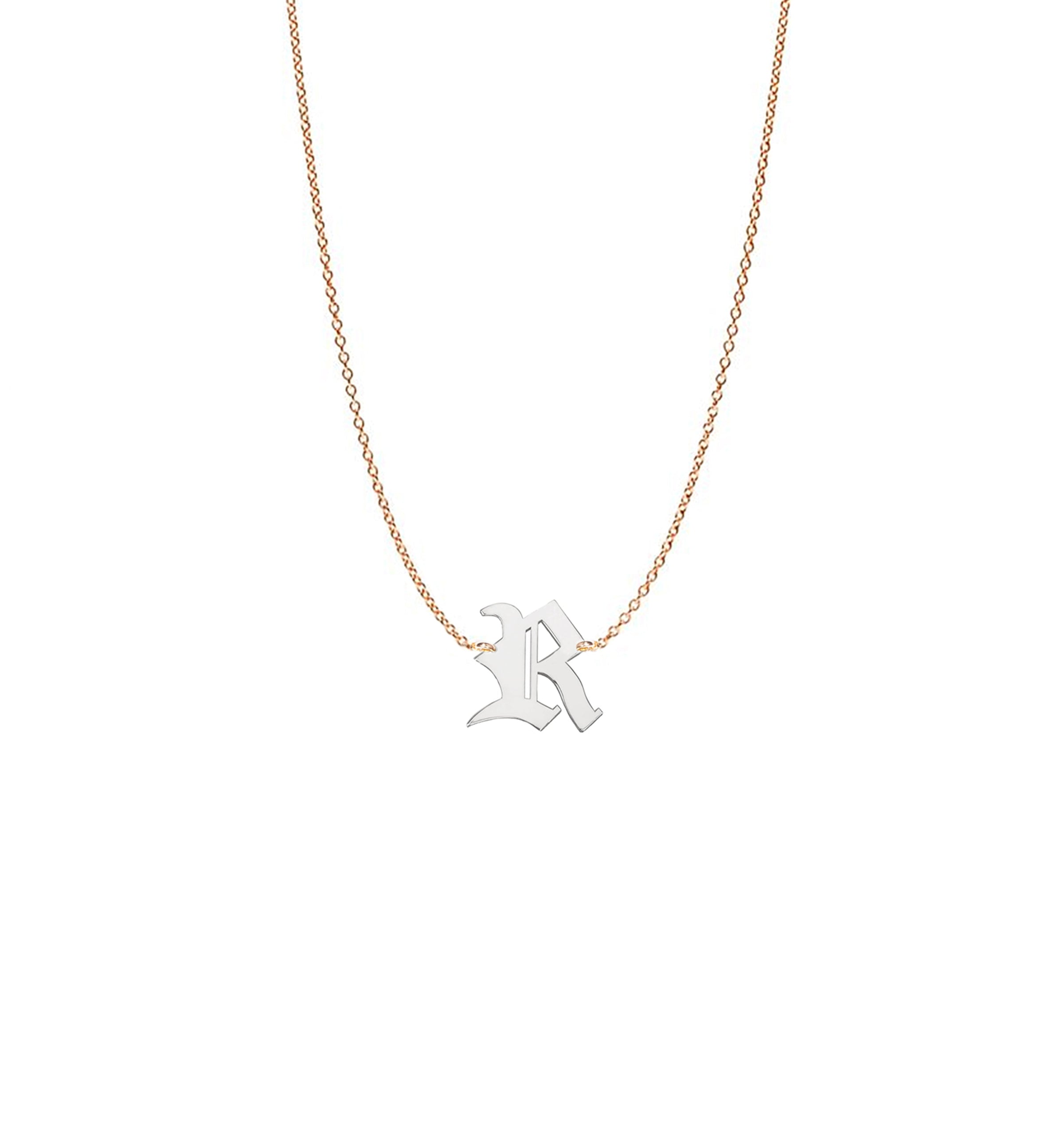 Old London Initial Necklace II