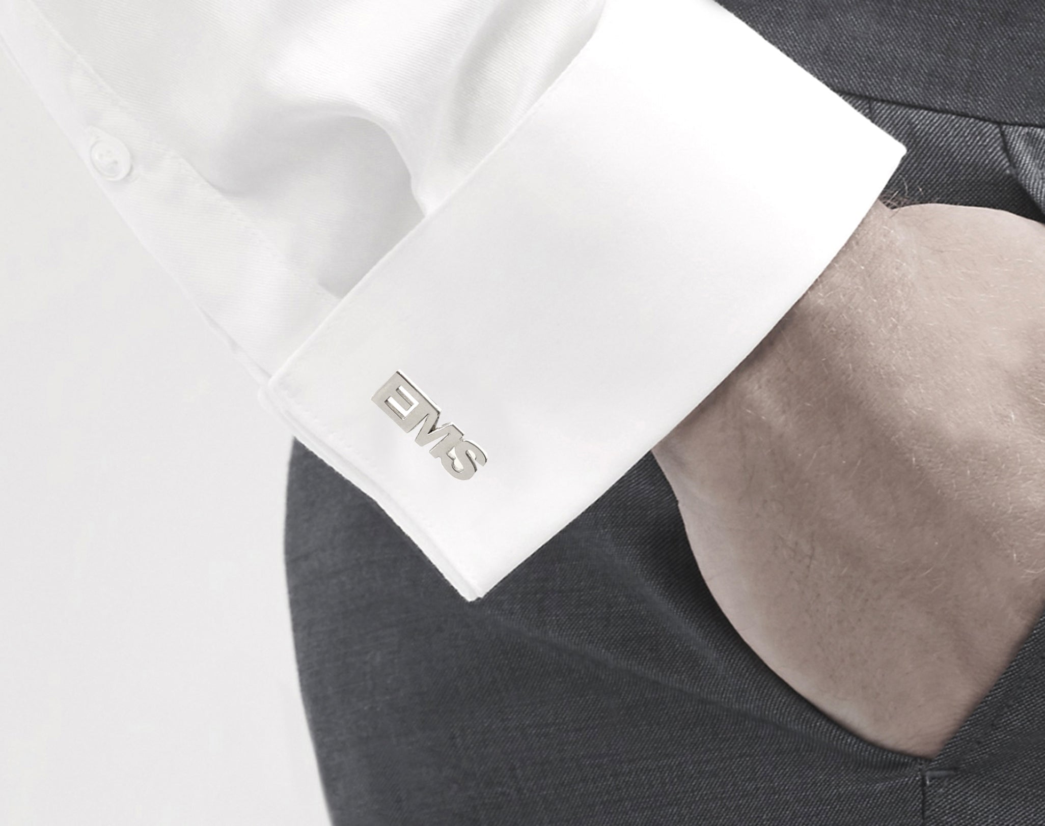 Personalized Initial Cufflinks