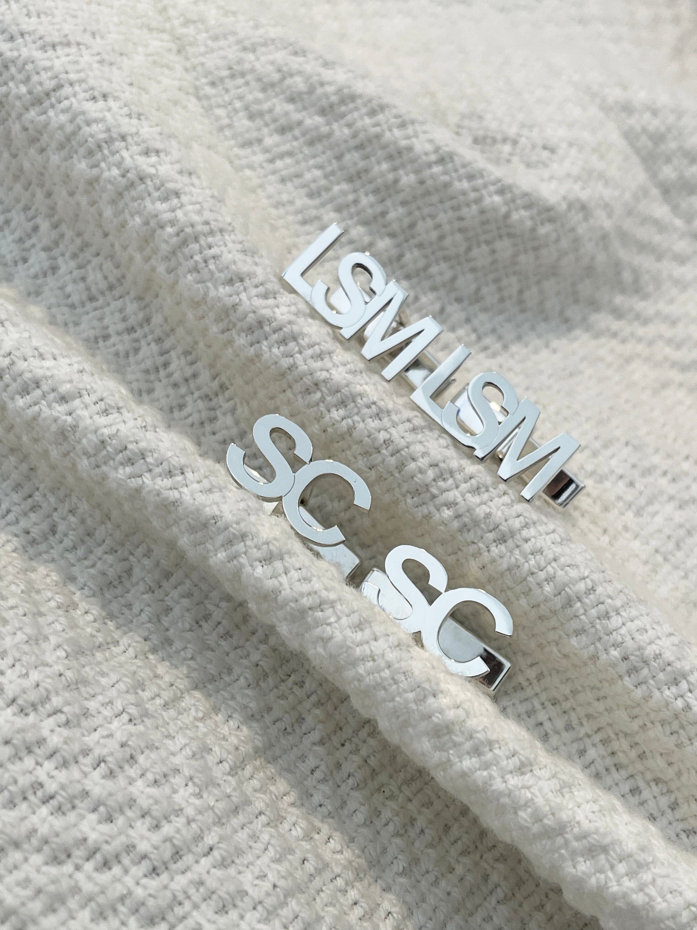 Personalized Initial Cufflinks