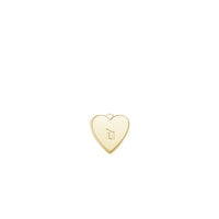 Ivy Initial Heart Medallion