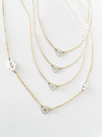Dana Initial Heart Necklace