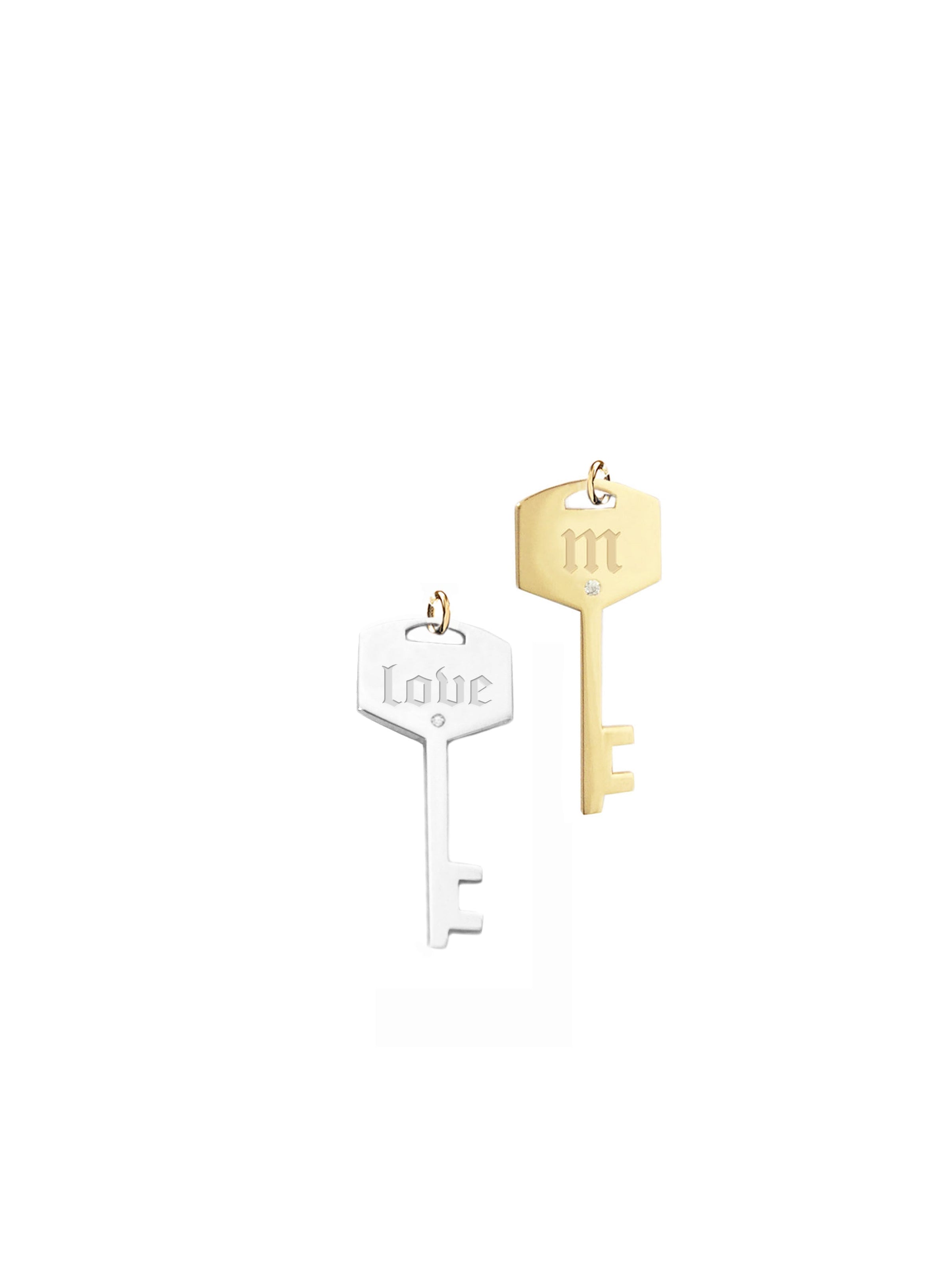 Key Personalized Charm