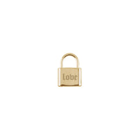 Lock Personalized Charm
