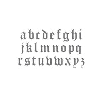 Gothic Initial Charm