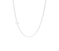 Mini Side Star of David Necklace