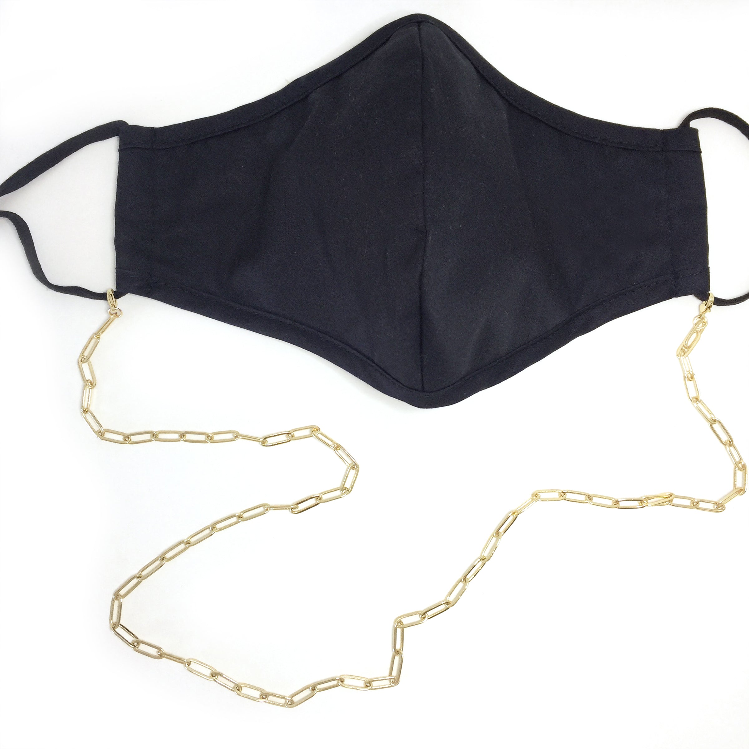 Paperclip Chain Mask and Glasses Holder
