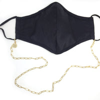 Initial Paperclip Chain Mask and Glasses Holder