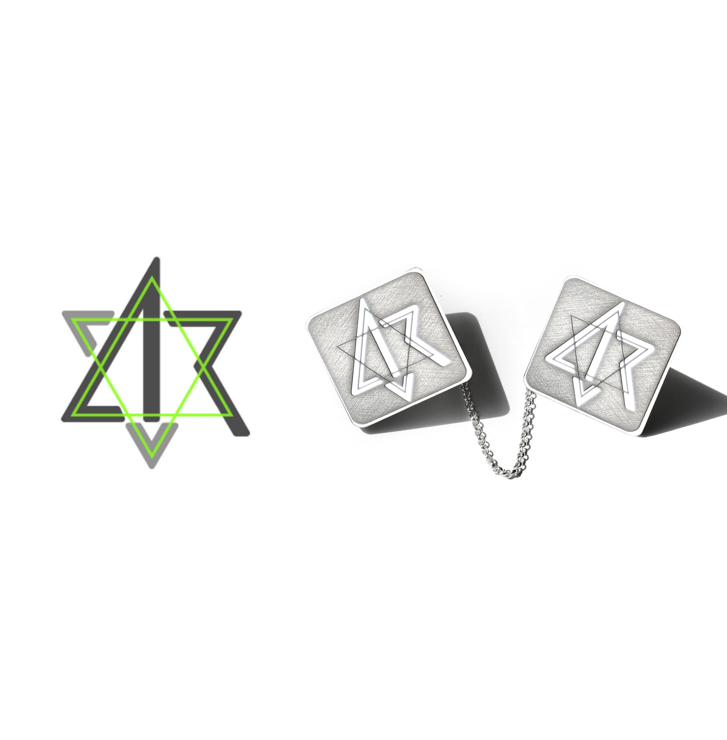 Custom Made Sterling Silver Tallit Clips