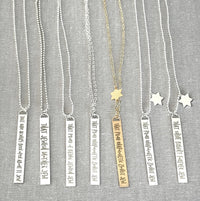 Personalize it In Your Own Words Necklace