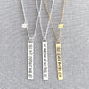 That You Define Who You Are Jew Necklace