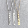 Personalize it In Your Own Words Necklace